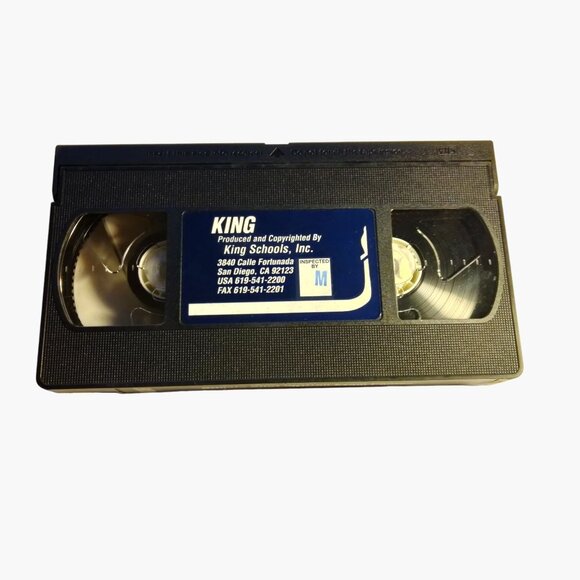 King Private Pilot Written Exam Course Vintage VHS Flight School - Picture 3 of 7